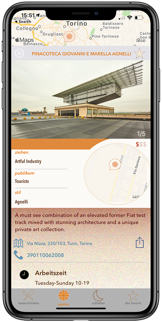 Curated Experiences Screenshot